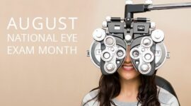 August National Eye Exam Month
